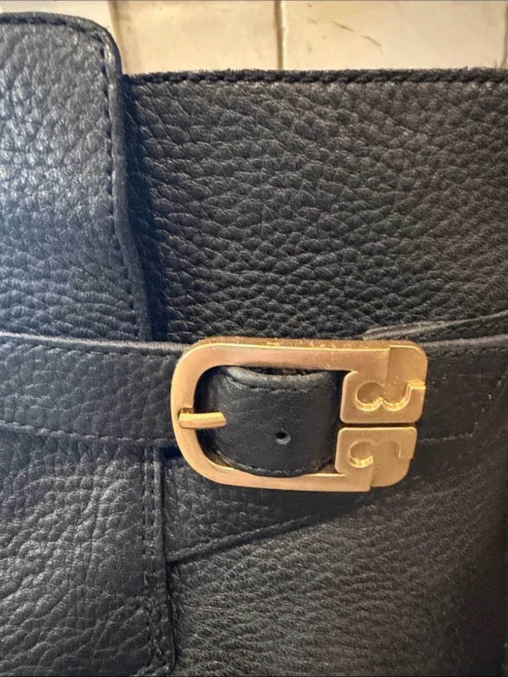 Tory Burch Brooke Ankle Boot in Black Leather